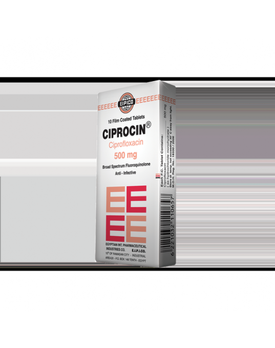 Ciprofloxacin 500 mg Tablets