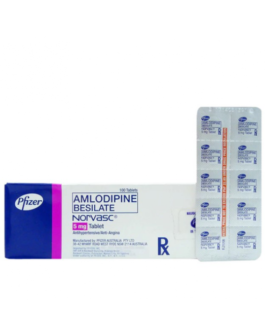 Amlodipine 5 mg Tablets