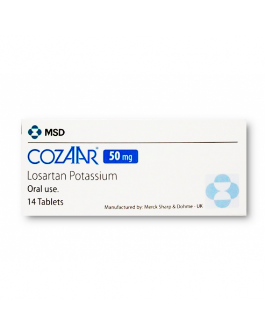 Losartan 50 mg Tablets