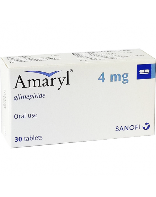 Glimepiride 4 mg Tablets