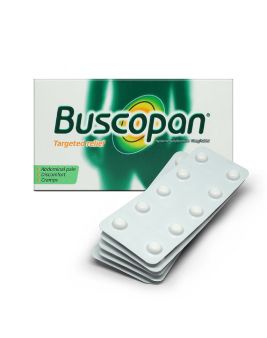 Hyoscine Butylbromide 10 mg Tablets