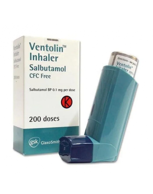 Salbutamol 100 mcg Inhaler