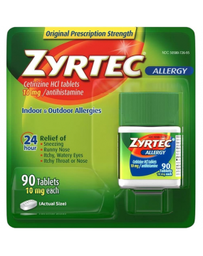 Cetirizine 10 mg Tablets