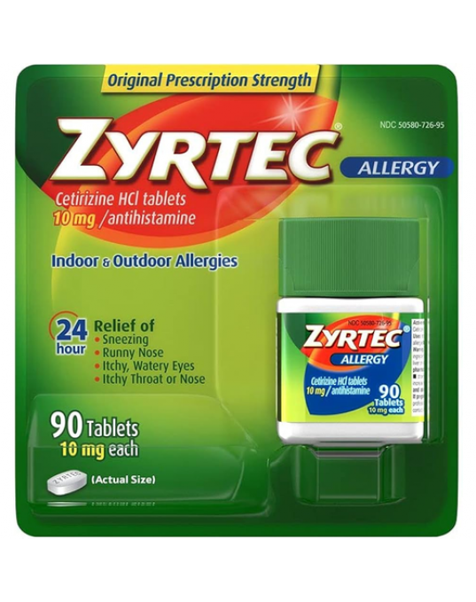 Cetirizine 10 mg Tablets