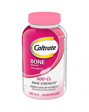Calcium 600 mg + Vit D3 30 ct