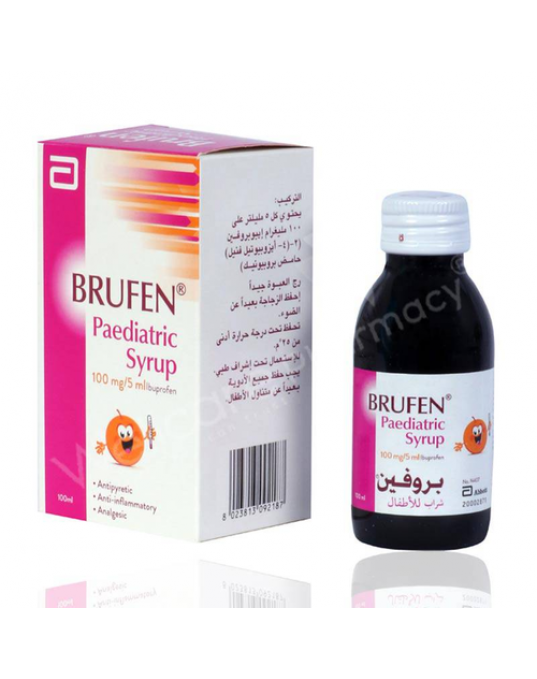 Ibuprofen Pediatric Syrup 100 mg/5 ml