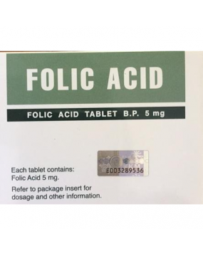 Folic Acid 5 mg Tablets Folic Acid 5 mg Tablets