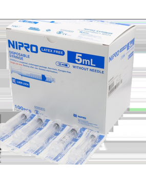 Disposable Syringe 5 ml (Box of 100)